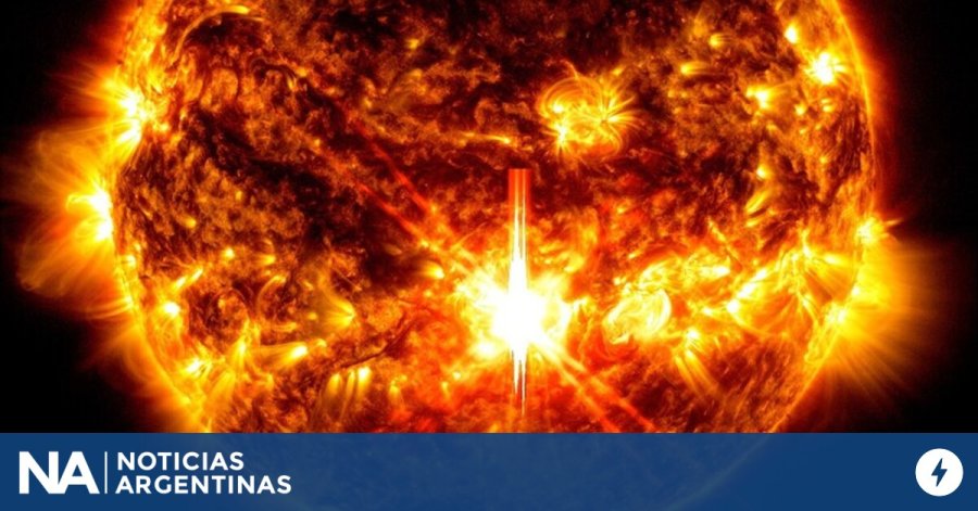 LLAMARADA SOLAR. Este domingo podr&iacute;a llegar a la Tierra.