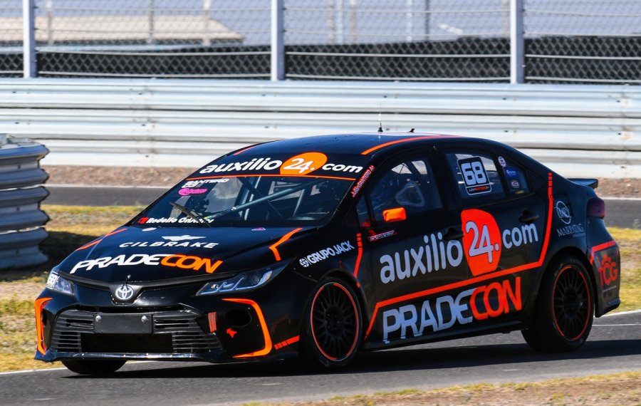 Juli&aacute;n Santero logr&oacute; el mejor tiempo en la clasificaci&oacute;n de la Clase con el Corolla.