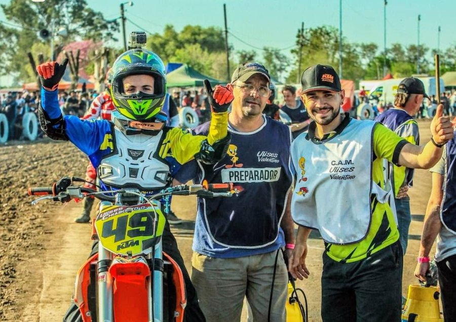 Ulises Chiabotto igual&oacute; el mejor tiempo con Camilo Leclereg en 125 Internacional.