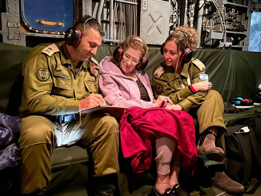 Ofelia Roitman (77) volvi&oacute; tras 50 d&iacute;as de estar secuestrada en Gaza