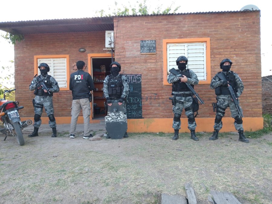 6 allanamientos por Drogas se realizaron en San Cristóbal.