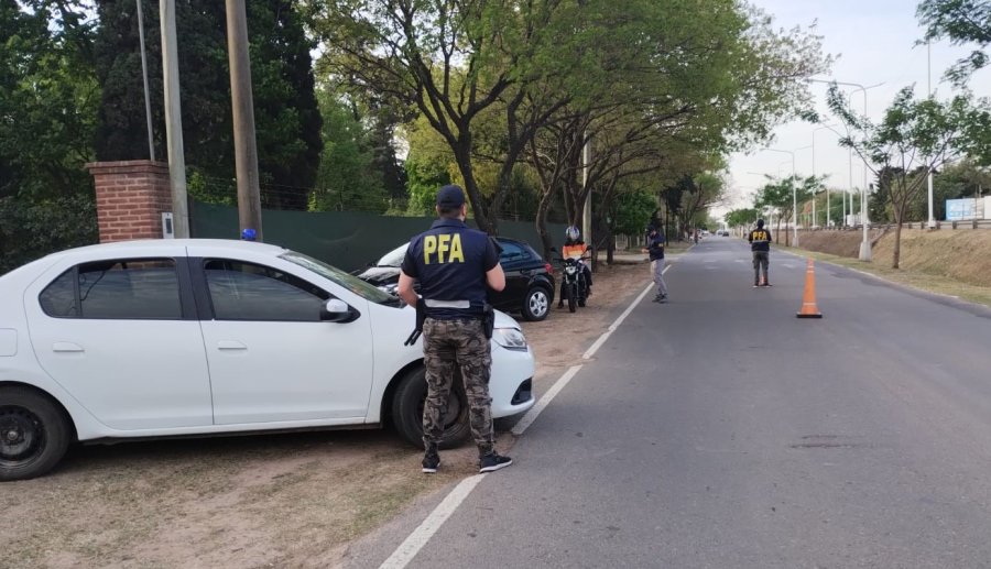 En los controles se detuvo a un hombre por tenencia de drogas.