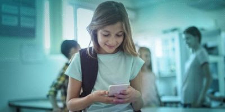 snapchat es la plataforma de moda entre niños y adolescentes.