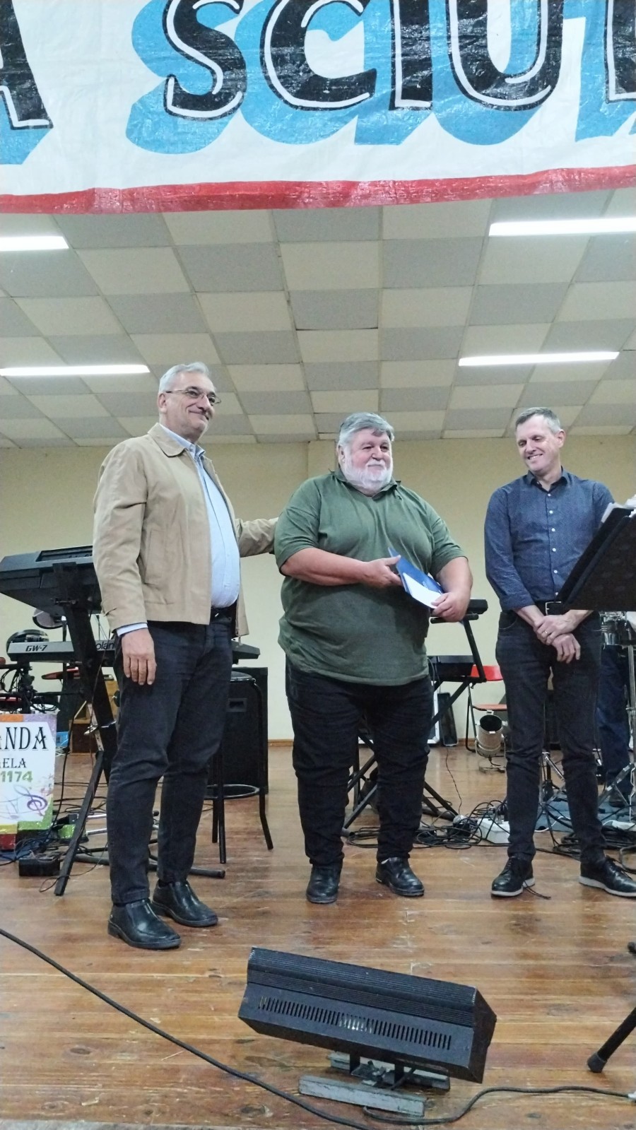 El momento protocolar de la realizaci&oacute;n.