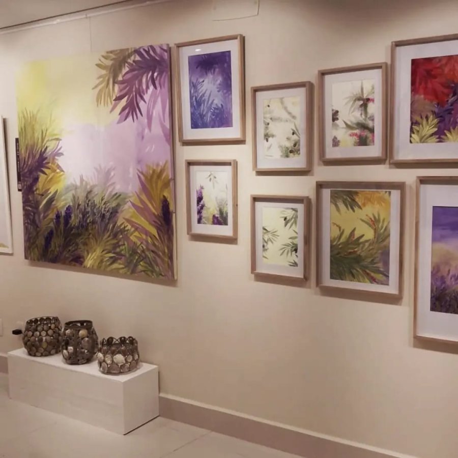 Las obras de la rafaelina Mar&iacute;a Regina Linares en Brasil.