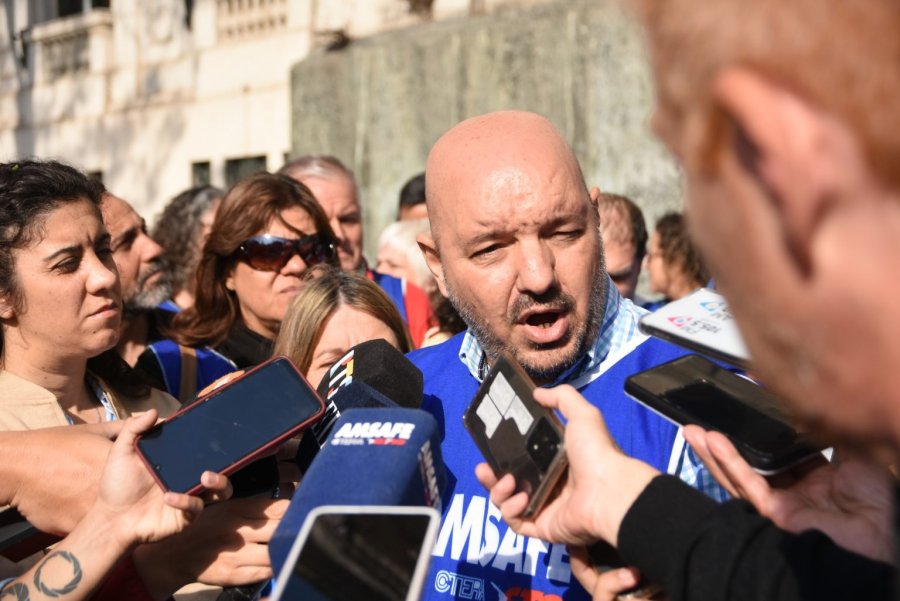 DISCONFORME. Para Rodrigo Alonso, la propuesta del gobierno no convence a los docentes.