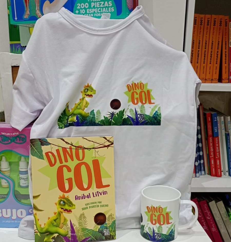 Con su libro se podr&aacute;n llevar una taza o remera de regalo.