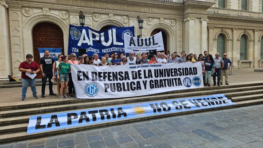 TRAS EL BLINDAJE AL VETO. La nueva medida de fuerza de los universitarios se realizar&aacute; el pr&oacute;ximo jueves 17 en todo el pa&iacute;s.