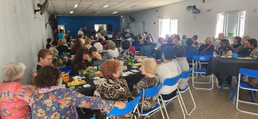 Vista parcial del encuentro del pasado viernes.