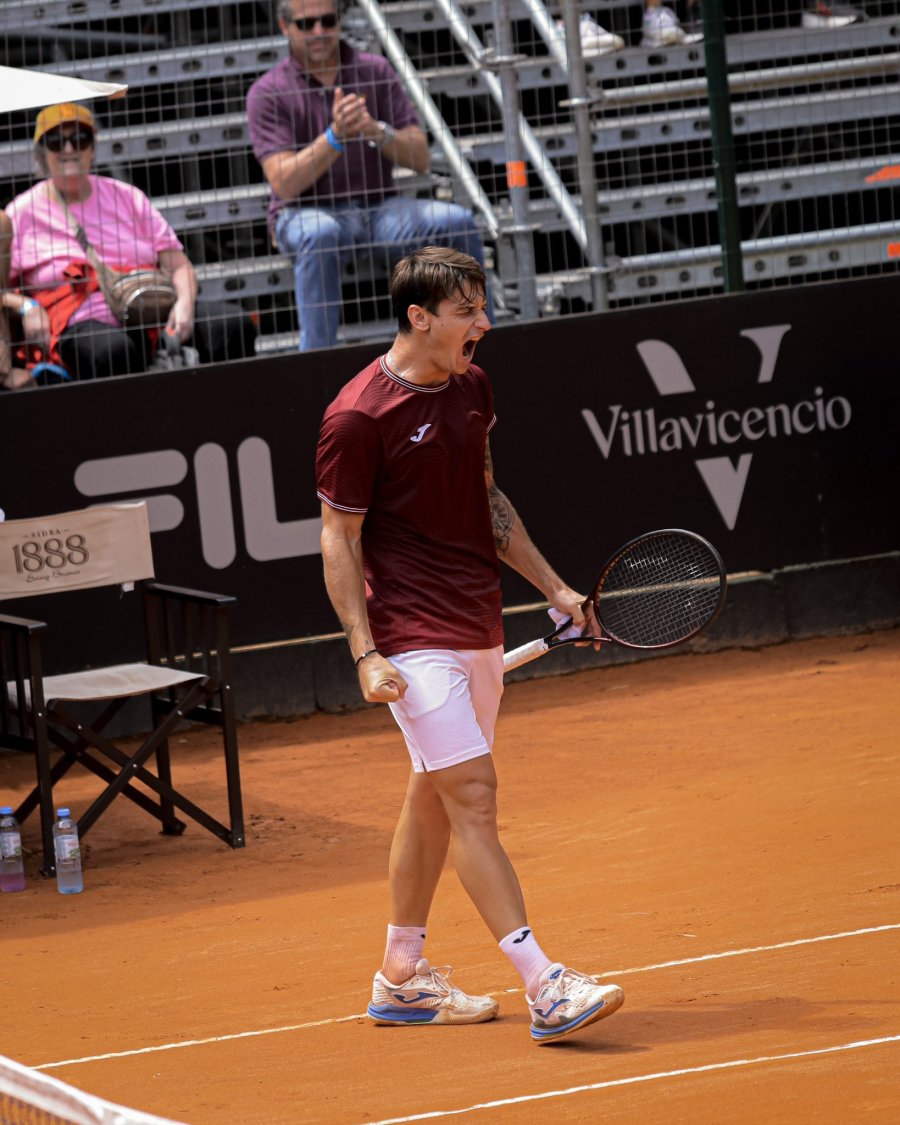 VENCEDOR. El argentino que ganó el Challenger.