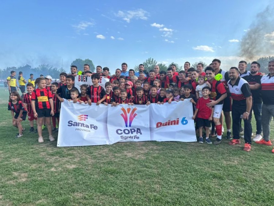 FESTEJOS. El esperancino tuvo un gran torneo.