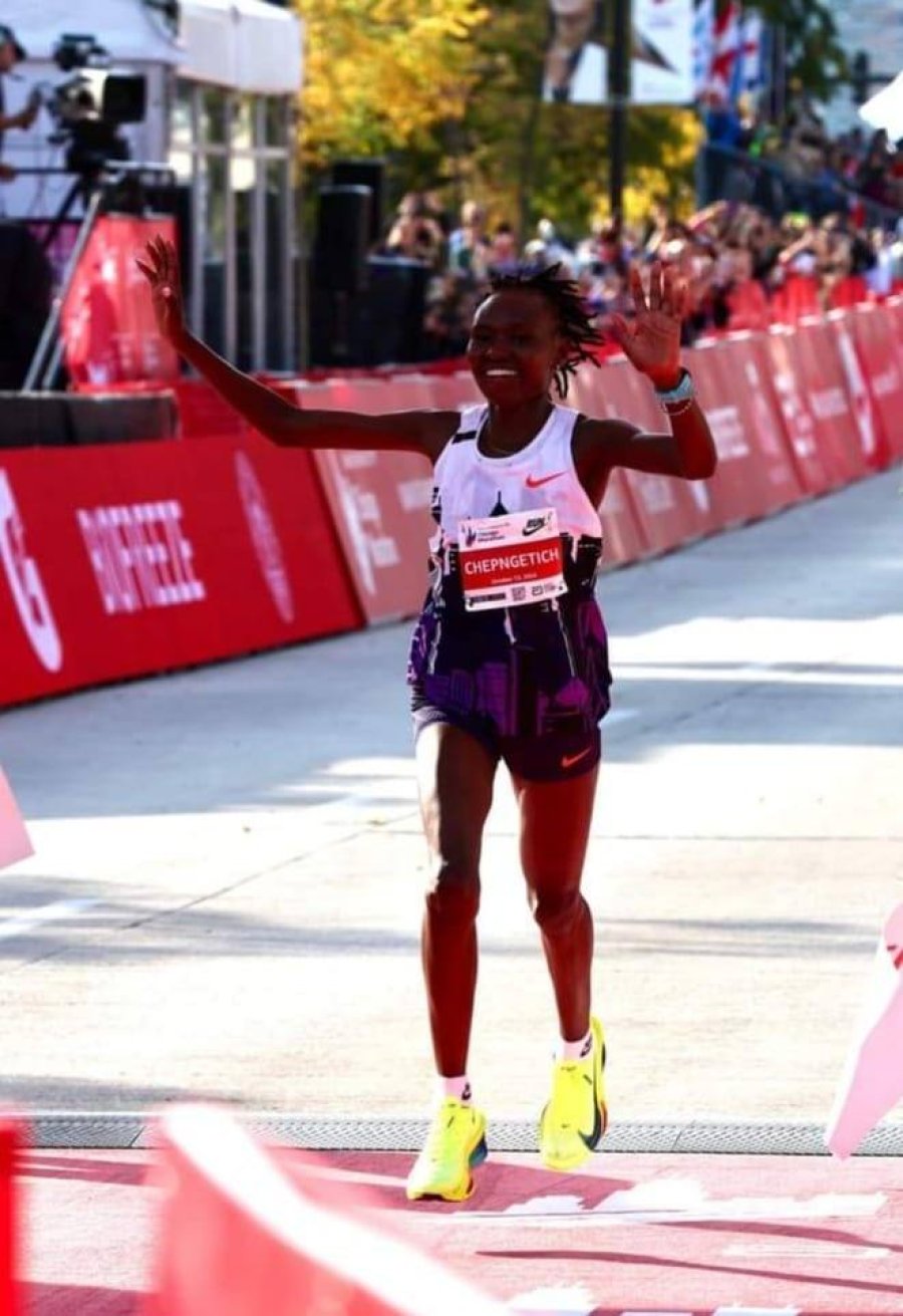 ESPECTACULAR. El tiempo de la africana marc&oacute; un hito.