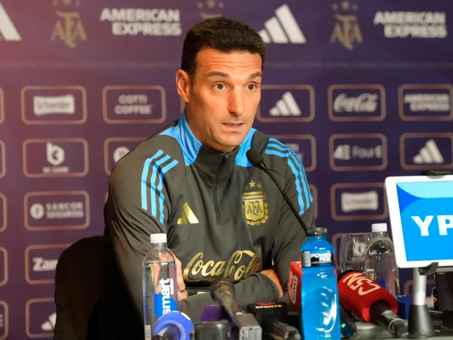 Scaloni habló sobre el partido ante Bolivia, las bajas y las psibilidades para el once titular.