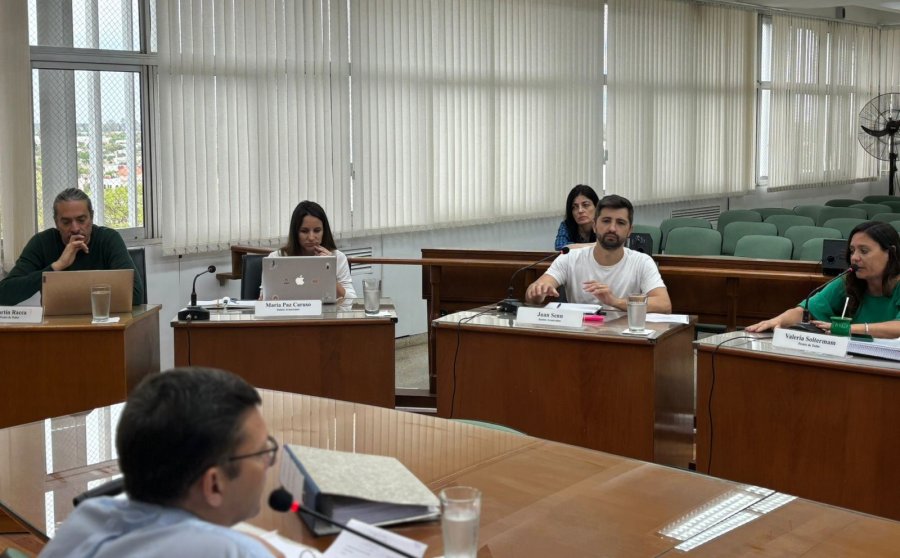 Paz Caruso, del bloque opositor, detect&oacute; un error en los n&uacute;meros de la UCM de la Tributaria 2025. (FOTO PRENSA CONCEJO)