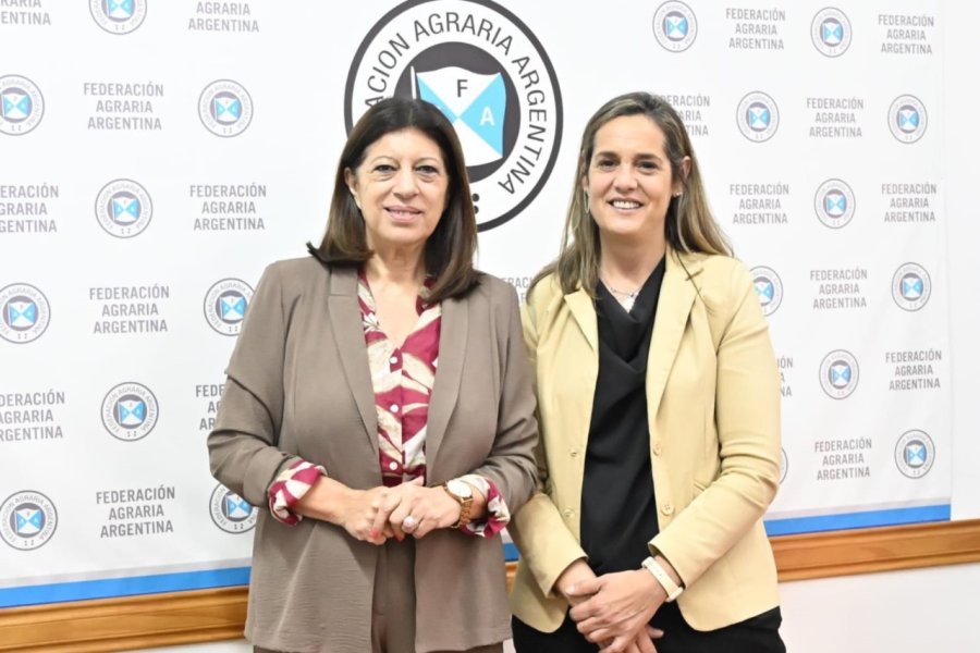 Clara Garc&iacute;a mantuvo una reuni&oacute;n con la flamante presidenta de Federaci&oacute;n Agraria Argentina,&nbsp;Andrea&nbsp;Sarnari.
