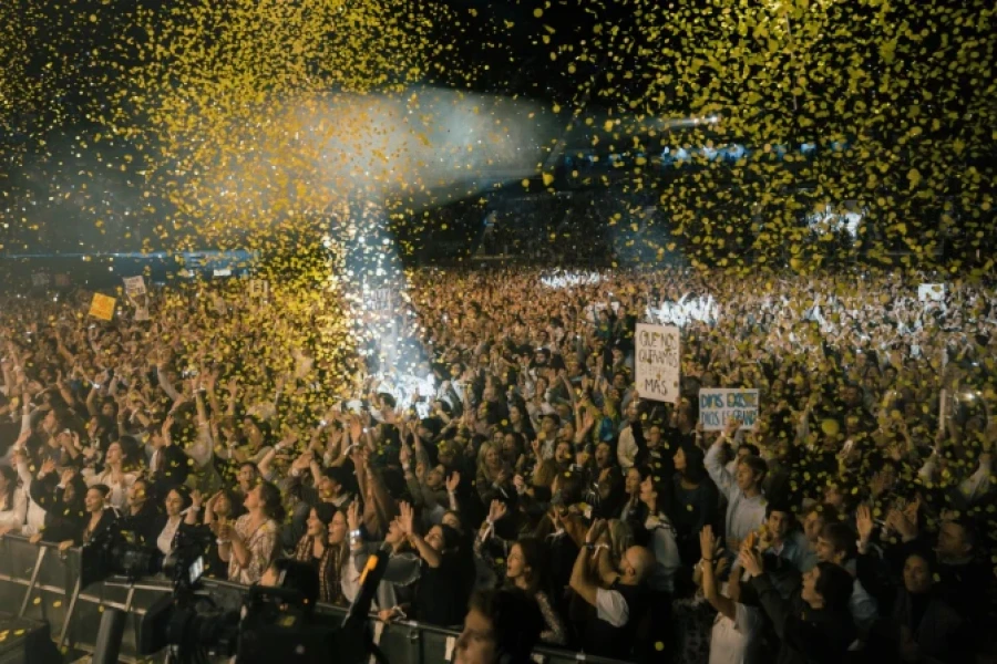 Imagen del concierto de Hakuna en Madrid.