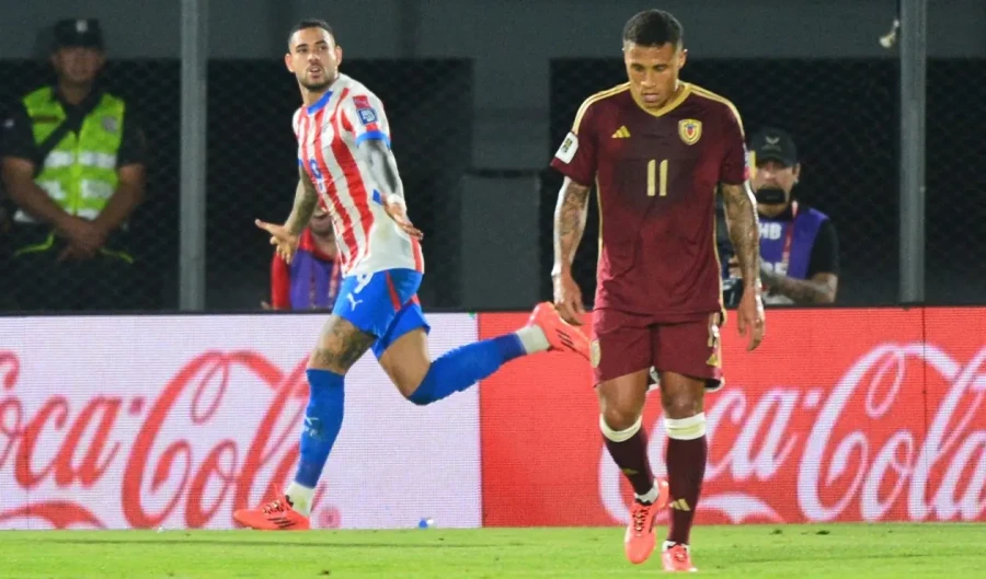 GOLEADOR. Sanabria metió un doblete.