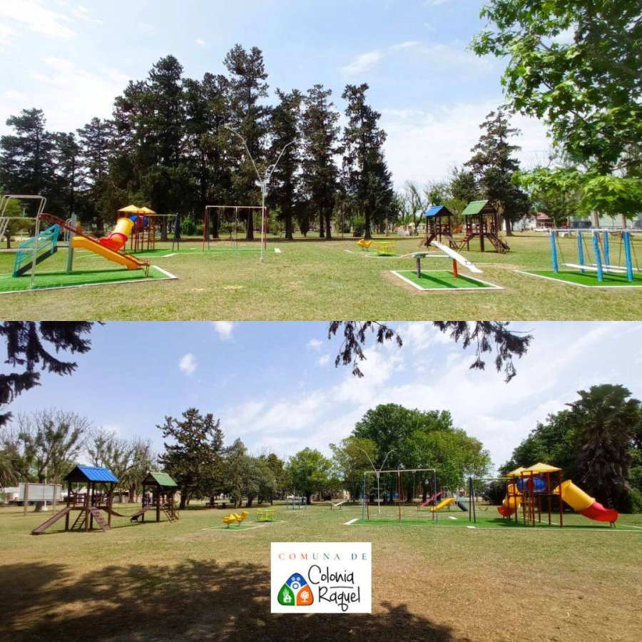 Vista del paseo p&uacute;blico raquelino.