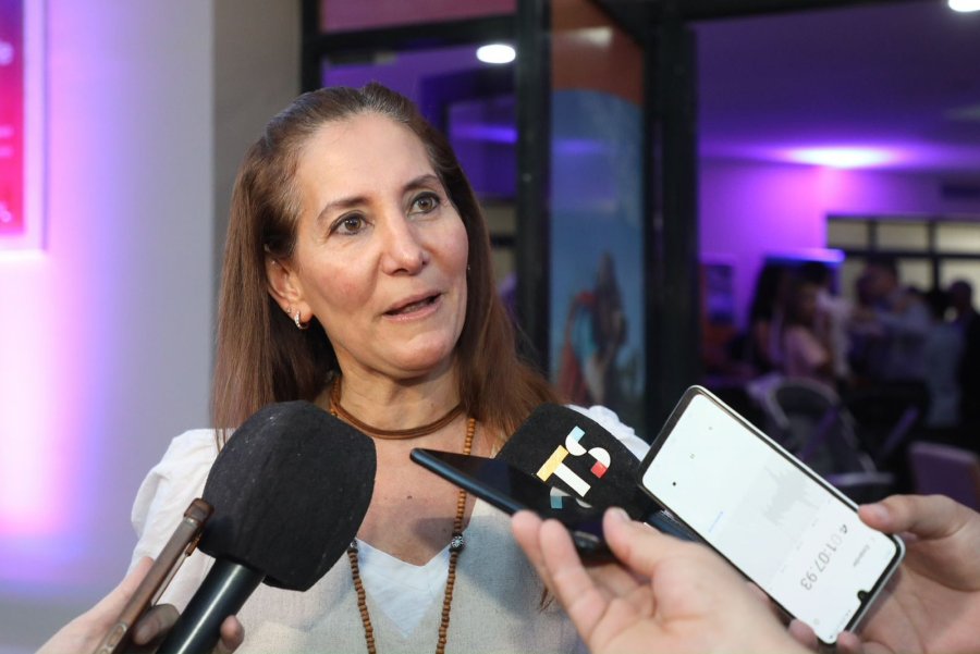 La secretaria de Turismo de la provincia de Santa Fe, Marcela Aeberhard. (FOTO SCS)