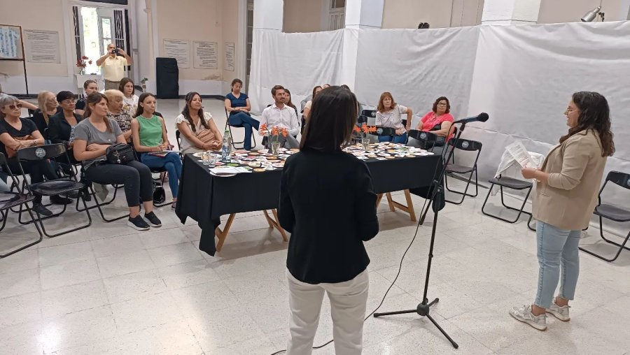 Vista general del encuentro.