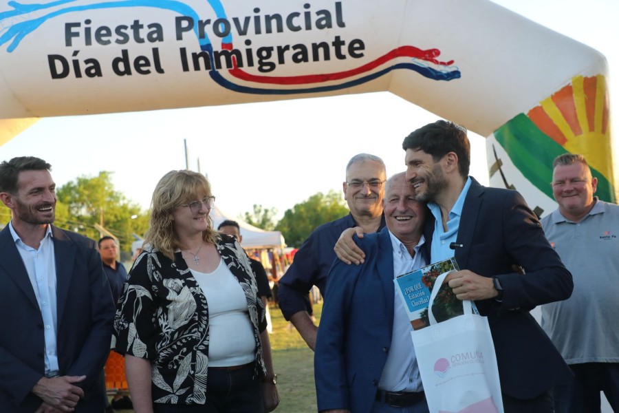 La primera de ellas fue la 17&deg; Fiesta del Inmigrante, en Estaci&oacute;n Clucellas, departamento Castellanos.
