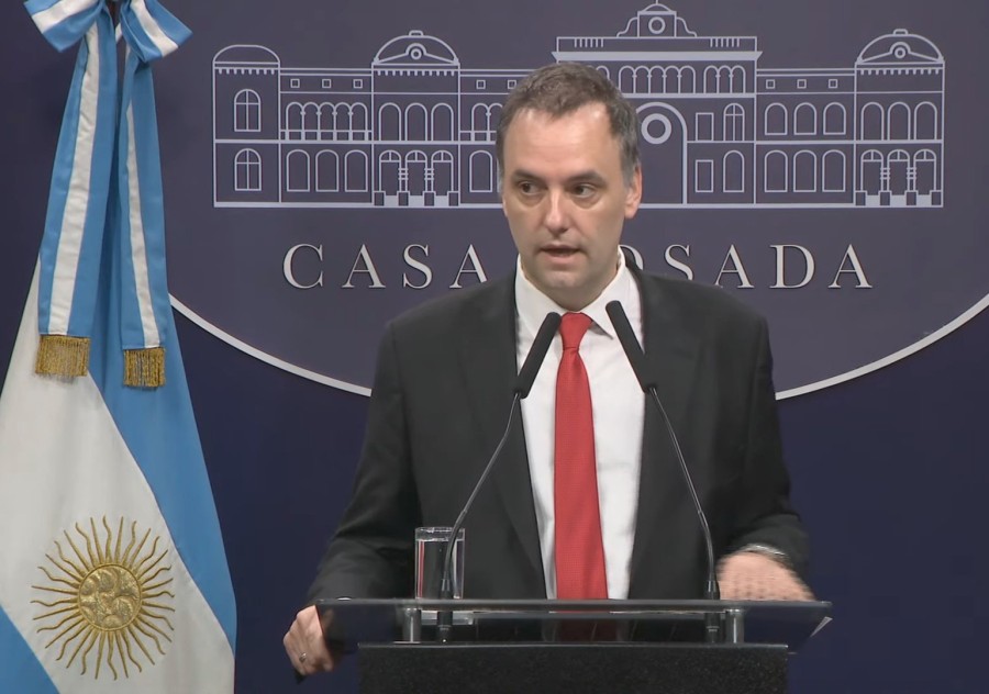 El vocero Manuel Adorni realiz&oacute; importantes anuncios en Casa Rosada.