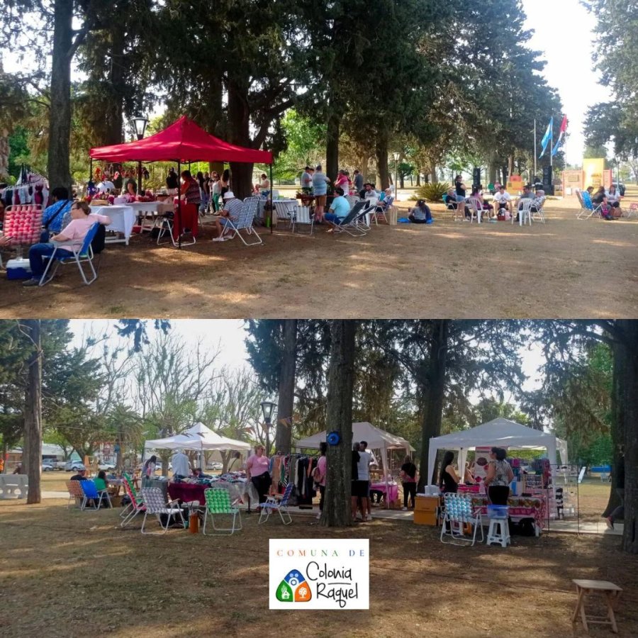 La actividad desarrollada en la plaza p&uacute;blica.