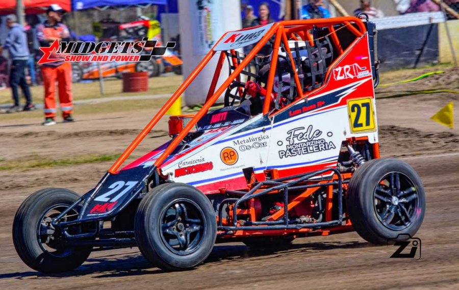 Luis Kunz ocupa el tercer lugar en el campeonato del Midgets Show and Power.