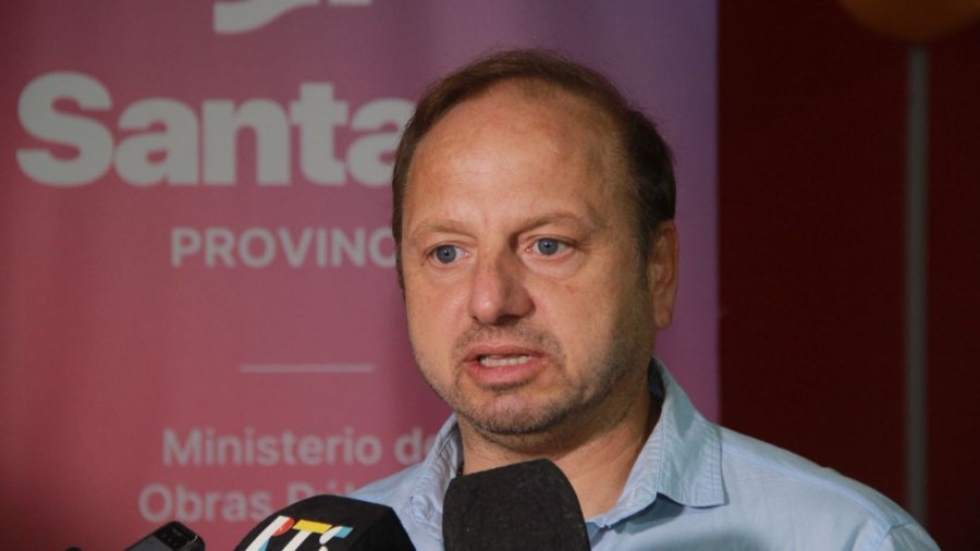 Secretario de Vivienda y H&aacute;bitat de la Provincia, Lucas Crivelli.