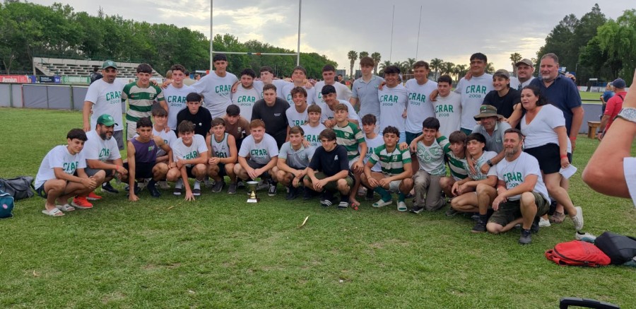 LA M-16 DE CRAR SE QUEDÓ CON LA COPA DE PLATA EN EL TORNEO DE SANTA FE RUGBY CLUB