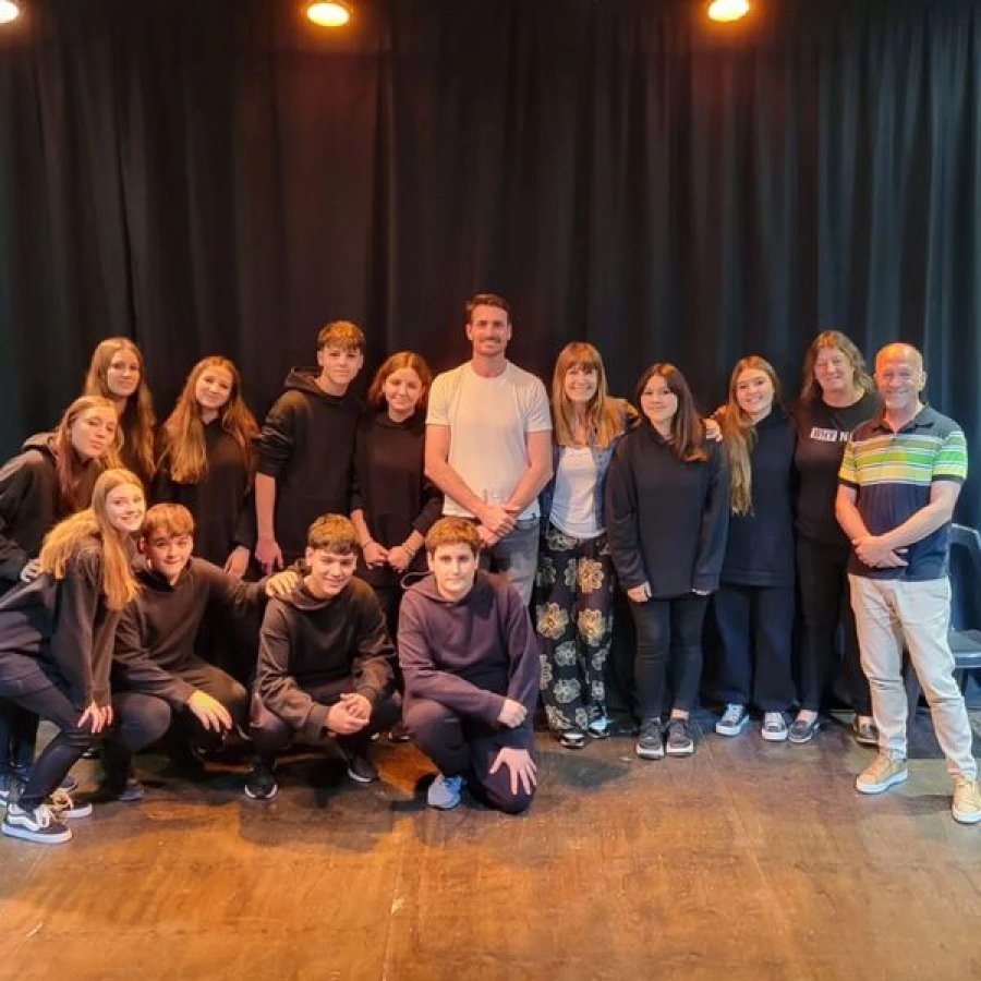 Un momento de la visita al multiespacio Sue&ntilde;os del alma.