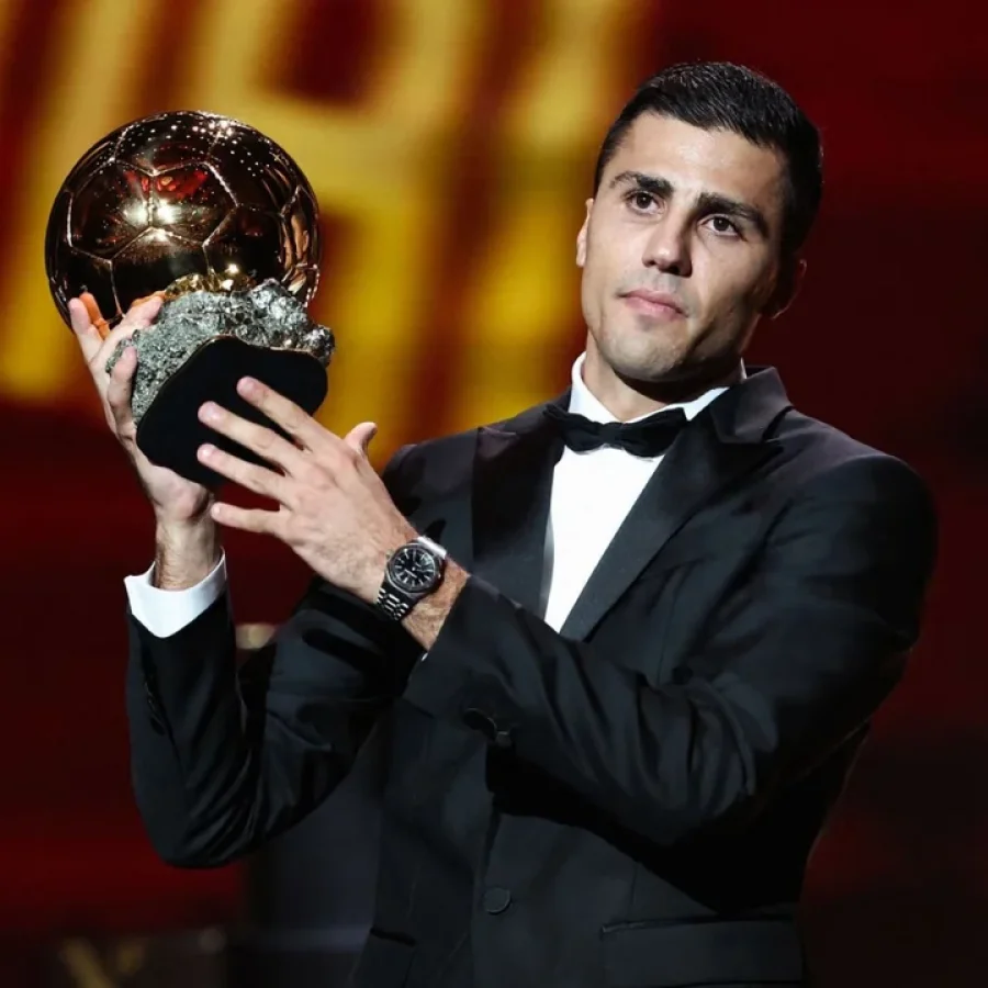 Rodri se convierte en el segundo español en ser galardonado como Balón de Oro.