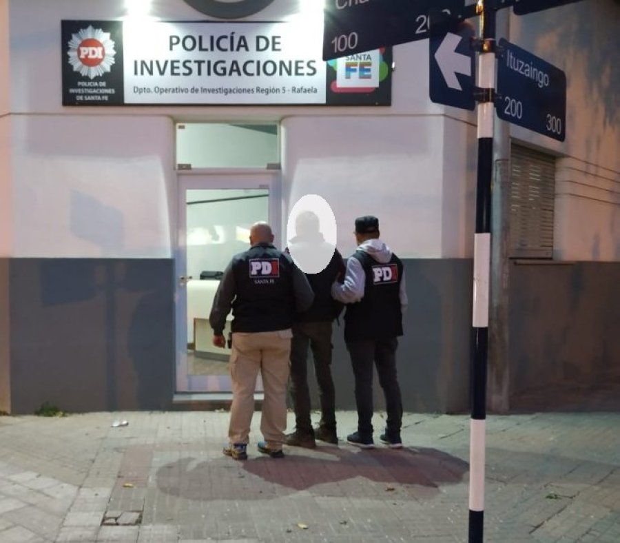 EN LA PDI. Luego de los trámites correspondientes, fue alojada en la Alcaidía de la Unidad Regional V.