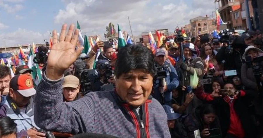 El expresidente de Bolivia, Evo Morales.