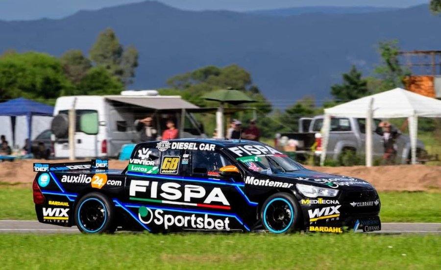Juli&aacute;n Santero se adjudic&oacute; una interesante carrera de las TC Pick Up en Alta Gracia.