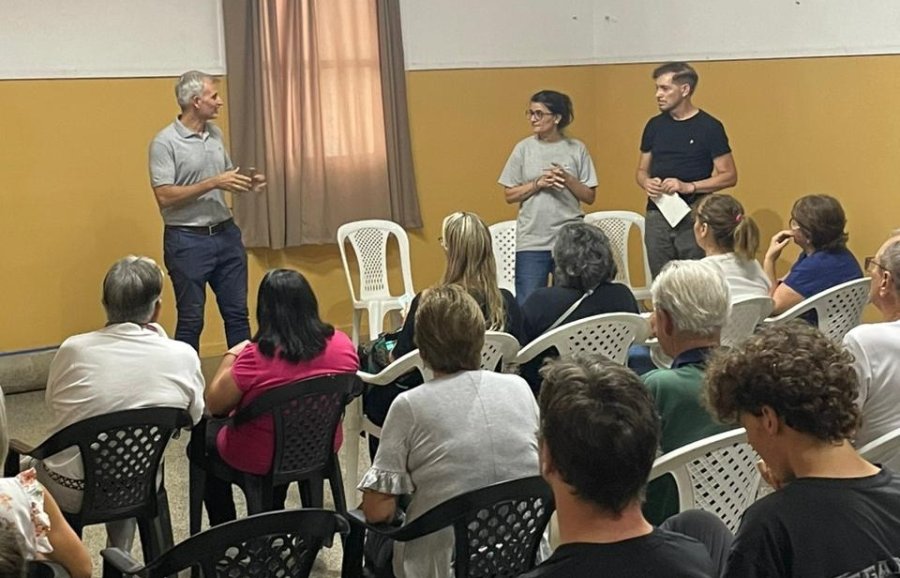 Gran participaci&oacute;n de los vecinos.