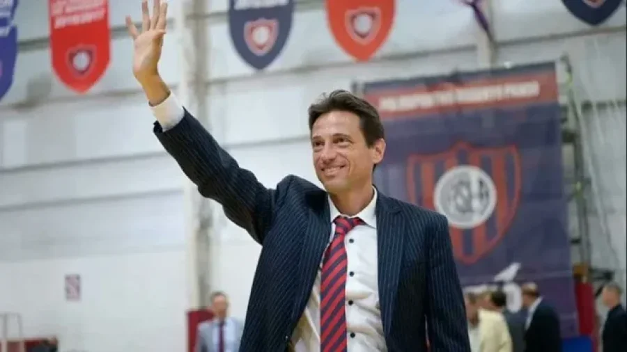 Marcelo Moretti, actual presidente de San Lorenzo.