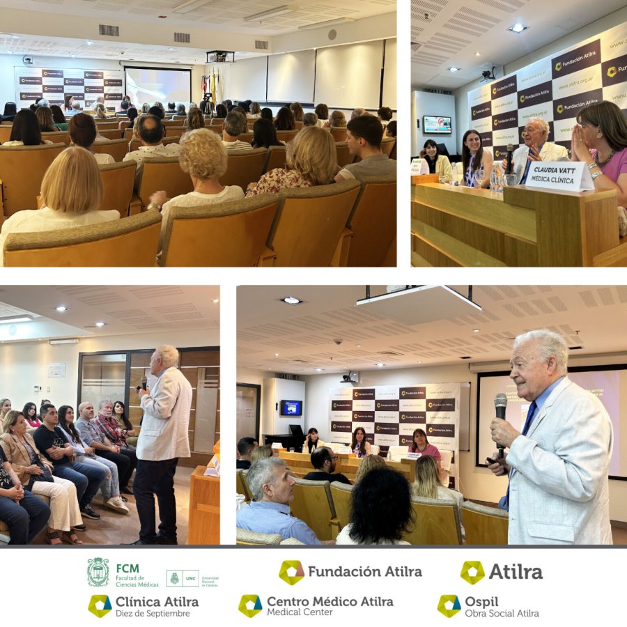 Imágenes de distintos momentos del encuentro.