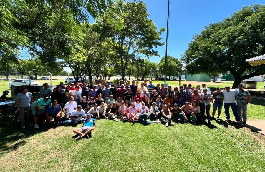 El grupo que se desempeña en la Municipalidad sanvicentina.