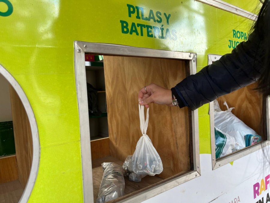 Se encuentra en la Plazoleta Parra hasta el 22 de noviembre.