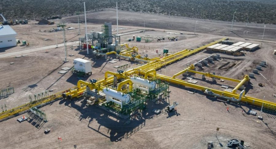 Ex Gasoducto "Néstor Kirchner", ahora llamado "Perito Moreno".