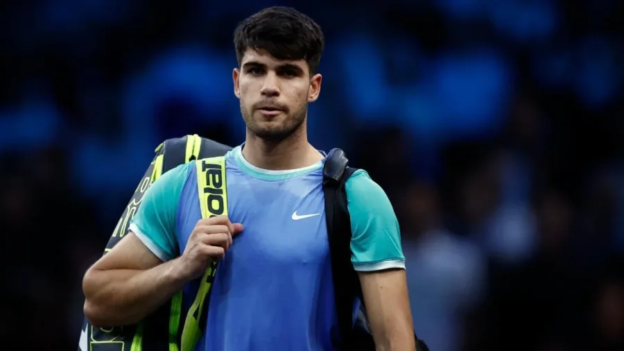 Alcaraz, complicado en las ATP Finals.