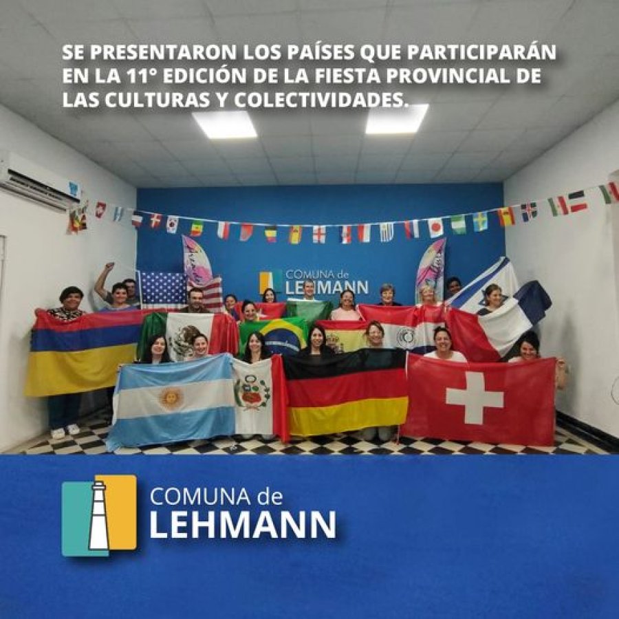 Los países que estarán representados en la Fiesta.