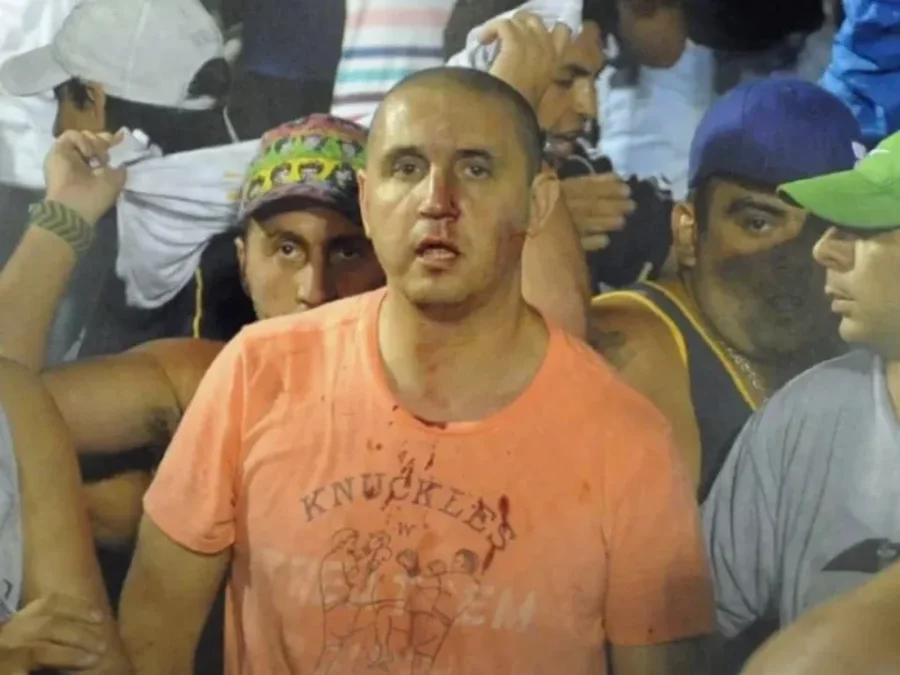 Andrés ´Pillín´ Bracamonte lideró la barrabrava de Rosario Central durante casi 30 años.