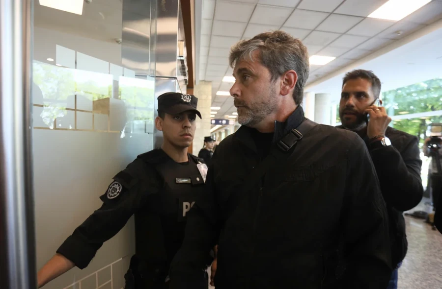 El secretario gremial de (APLa), Mateo Ferrería, uno de los participantes de la reunión en Aerolíneas.