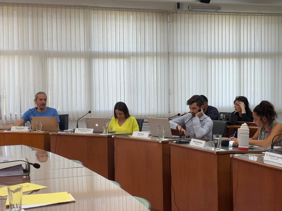 Los concejales del bloque no oficialista cursaron varios pedidos que recibieron de vecinos. (FOTO PRENSA CONCEJO)
