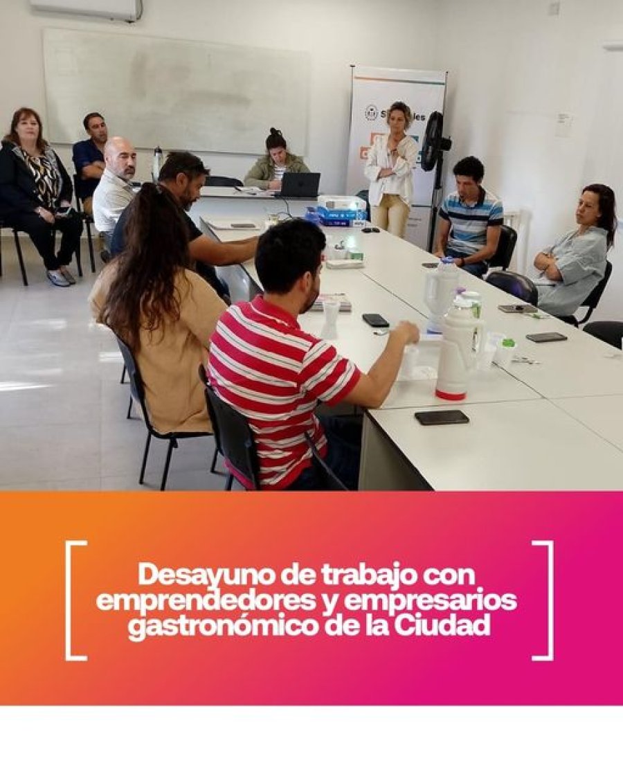 DESAYUNO. Vista general del reciente encuentro.