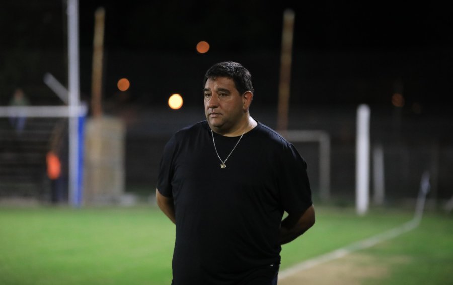 PASO A PASO. El técnico benhurense ve una paulatina evolución en el equipo.