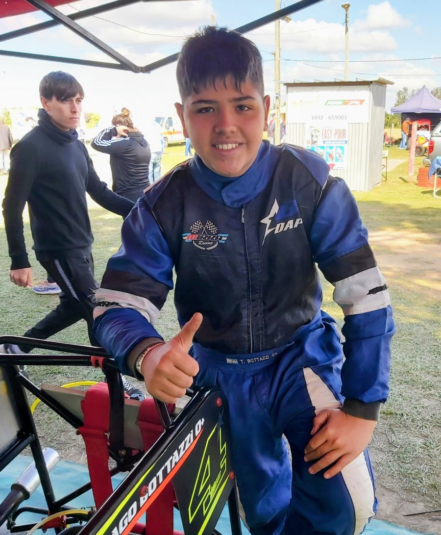 THIAGO BOTTAZZI. Lidera el certamen del Mini Power.
