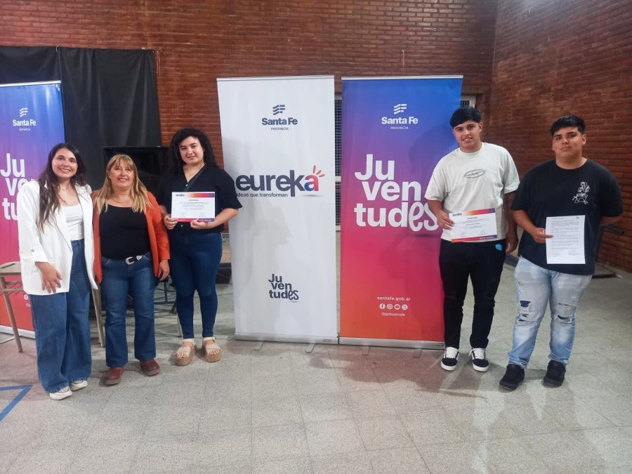 Un instante de la ceremonia realizada en Rafaela.